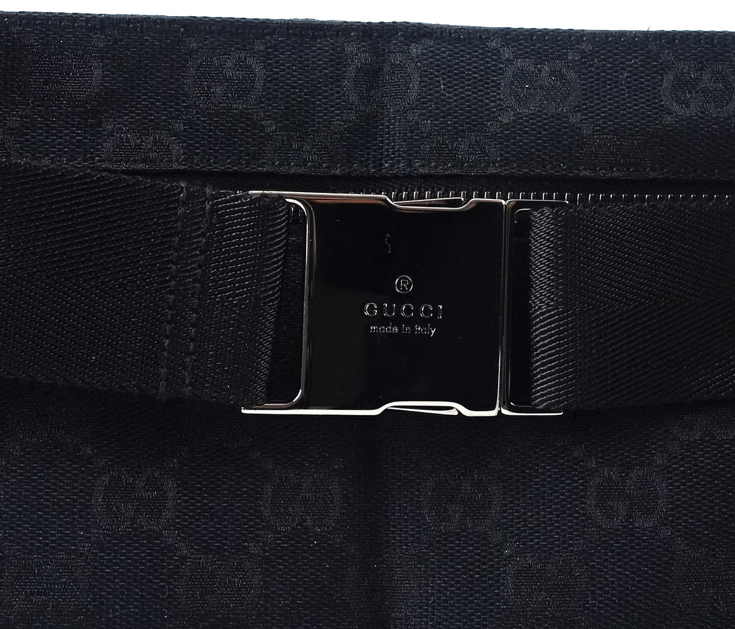 Gucci Monogram Canvas Belt Bag