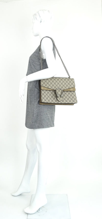Gucci Dionysus Supreme Monogram Canvas Medium Bag