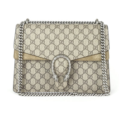 Gucci Dionysus Supreme Monogram Canvas Medium Bag