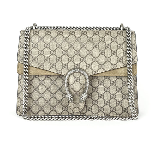 Gucci Dionysus Supreme Monogram Canvas Medium Bag