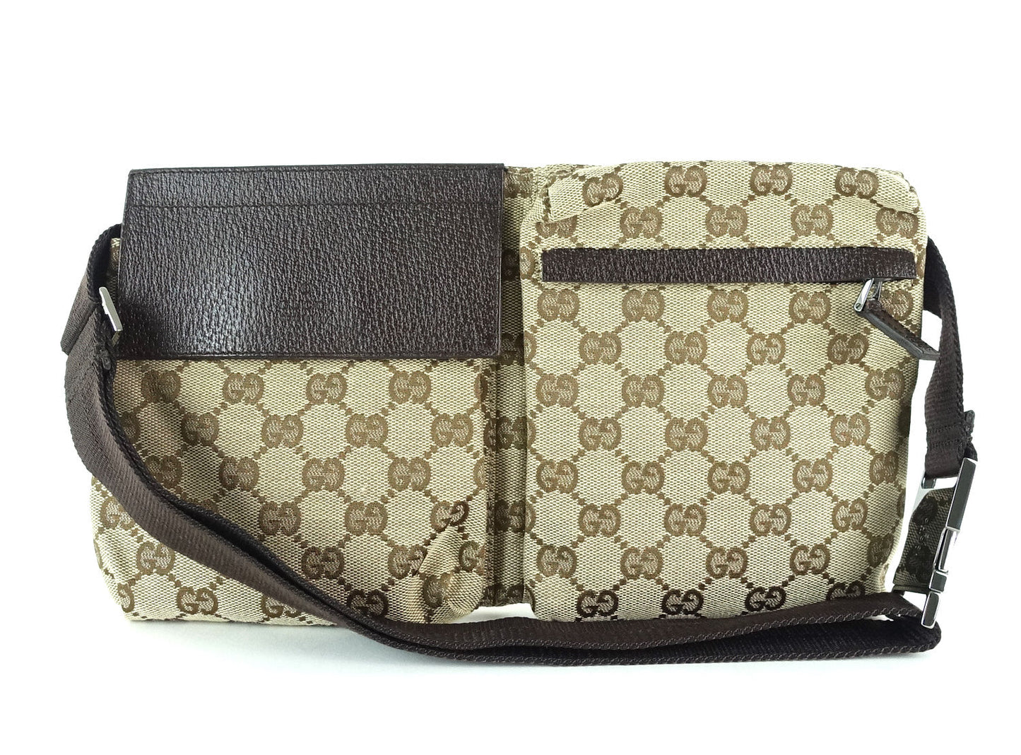 Gucci Monogram Canvas Belt Bag