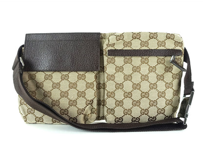 Gucci Monogram Canvas Belt Bag