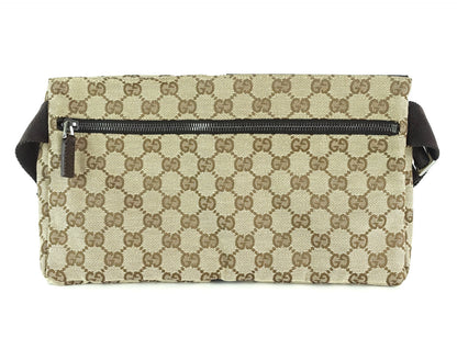 Gucci Monogram Canvas Belt Bag