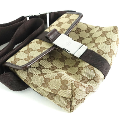 Gucci Monogram Canvas Belt Bag