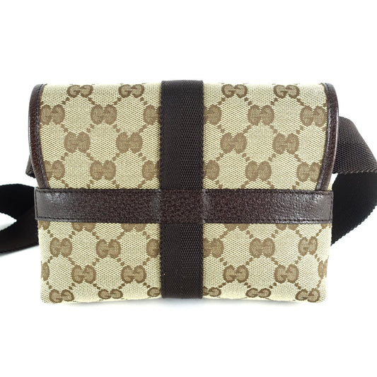 Gucci Monogram Canvas Belt Bag