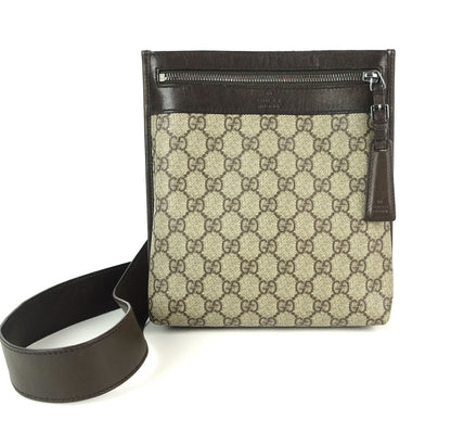Gucci Supreme Monogram Canvas Messenger Bag