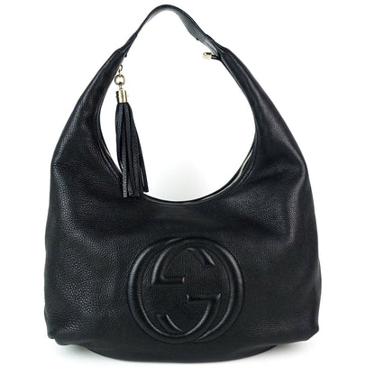 Gucci Soho Calf Leather Large Hobo Bag