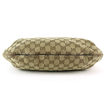 Gucci Monogram Canvas Hobo Bag