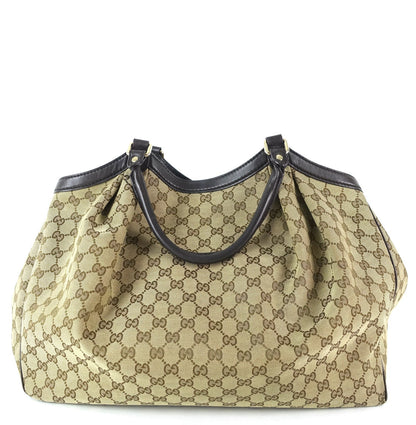 Gucci Sukey Monogram Canvas Large Tote Bag