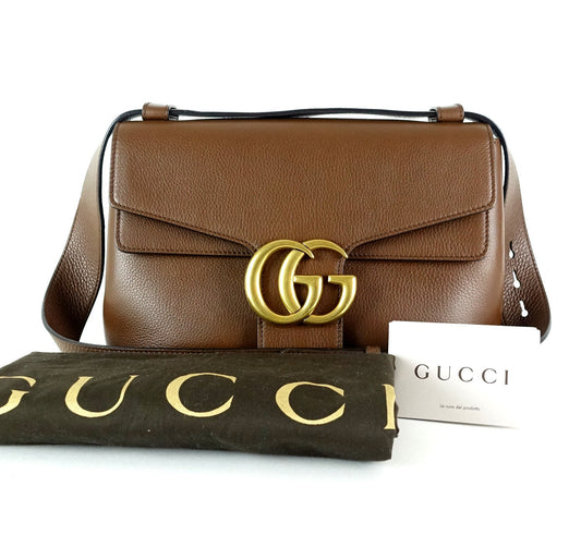Gucci Marmont Calf Leather Medium Shoulder Bag