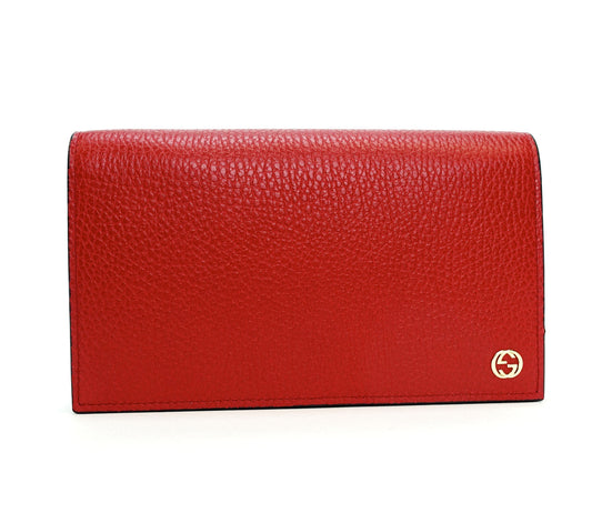 Gucci Betty Calf Leather Wallet on Chain Bag