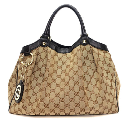 Gucci Sukey Monogram Canvas Medium Tote Bag