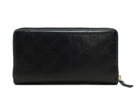 Gucci Monogram Calf Leather Signature Wallet