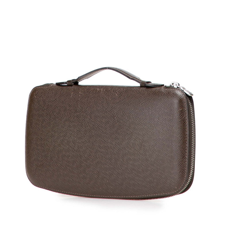 Louis Vuitton Organizer Atoll Taiga Long Wallet