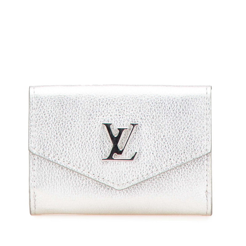 Louis Vuitton Portefeuille Lock Mini Leather Wallet