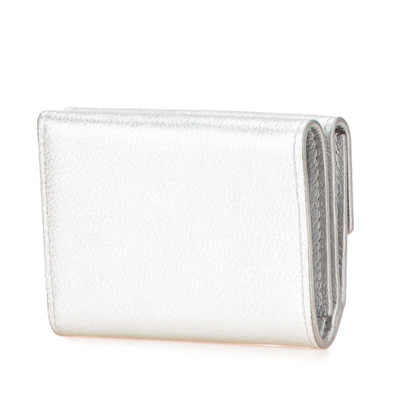 Louis Vuitton Portefeuille Lock Mini Leather Wallet