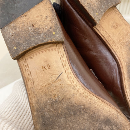 Gucci Donnie Horsebit Brown Leather Loafer