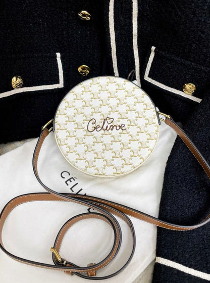 Celine Arc de Triomphe Round Bag