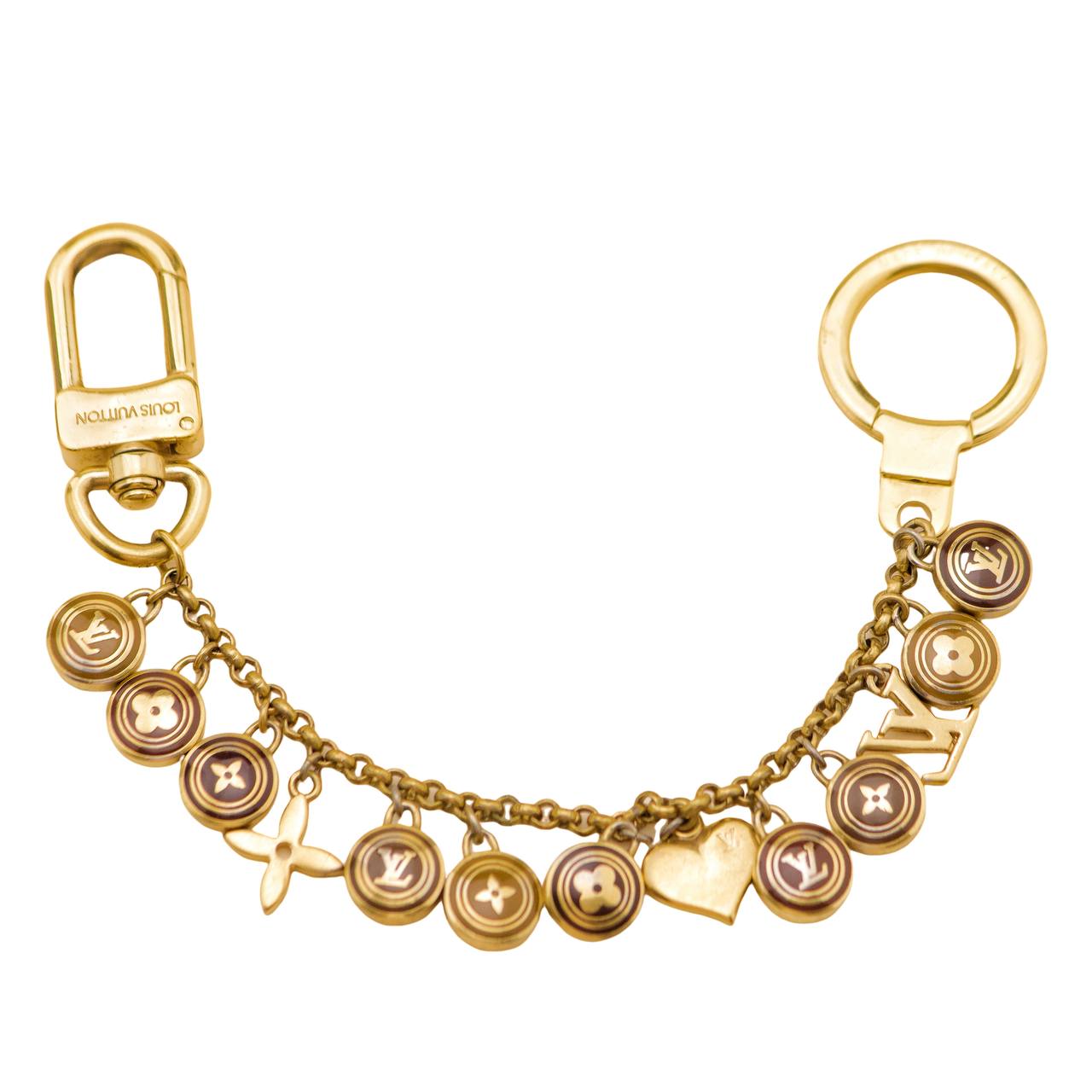 Louis Vuitton Porte-Clés Chaine Pastilles Bag Charm M65386