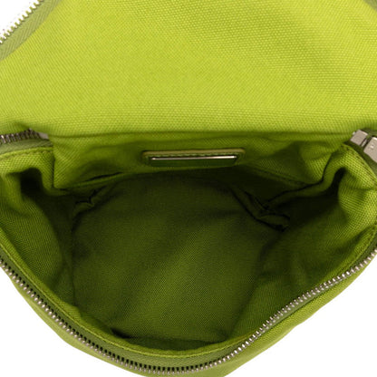 Prada 2VH147 Canvas Leather Shoulder Bag