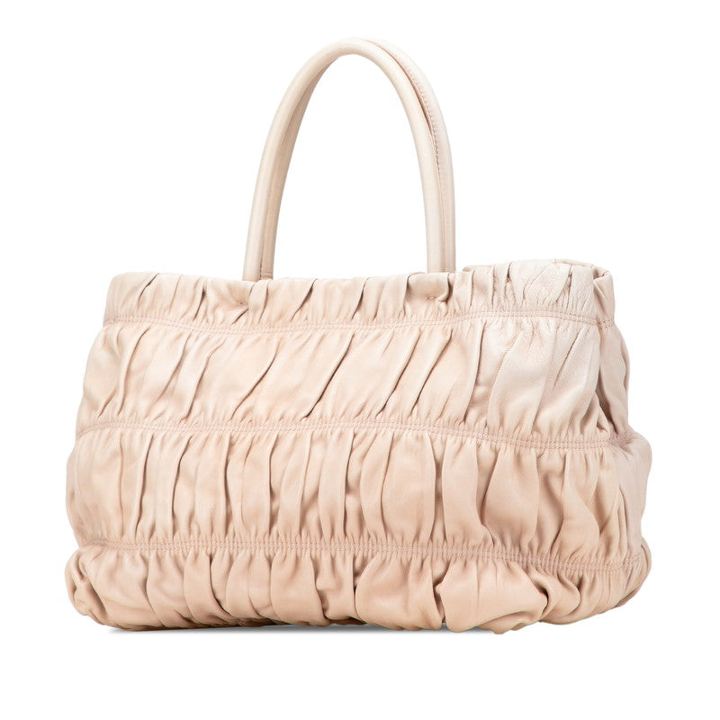 Prada Ribbon Leather 2way Bag