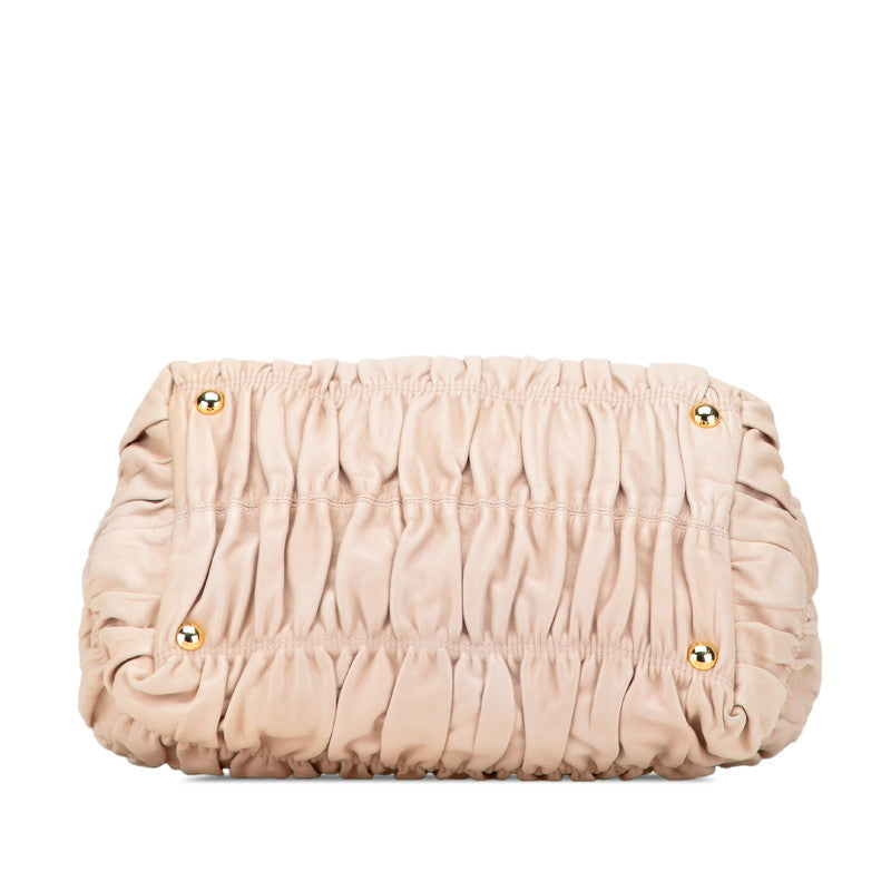 Prada Ribbon Leather 2way Bag