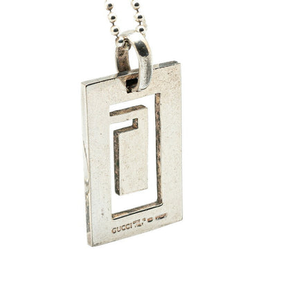Gucci Cutout G SV925 Necklace