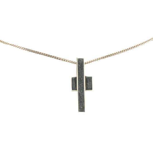 Gucci Cross Motif SV925 Necklace