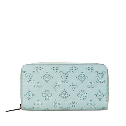 Louis Vuitton Zippy Wallet Monogram Mahina Long Wallet