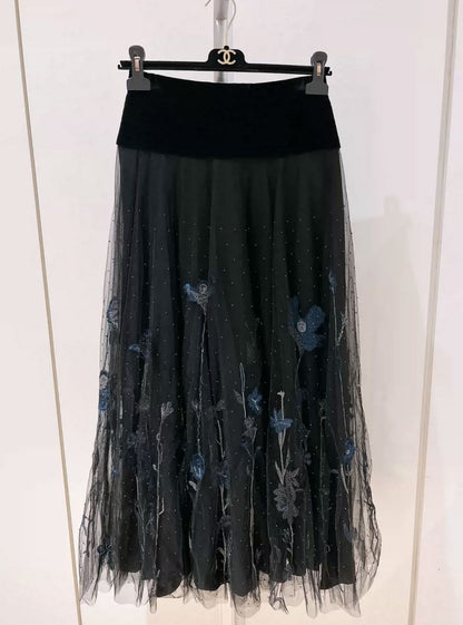 Christian Dior black skirt