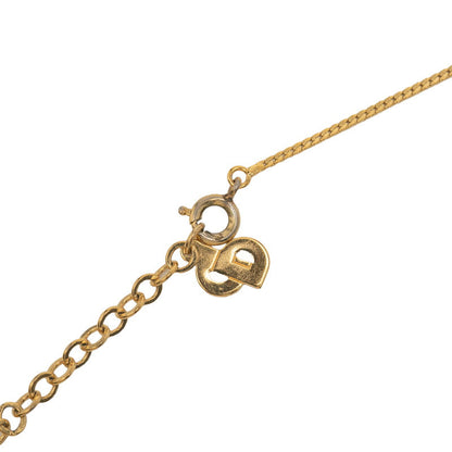 Dior CD Logo Square Necklace
