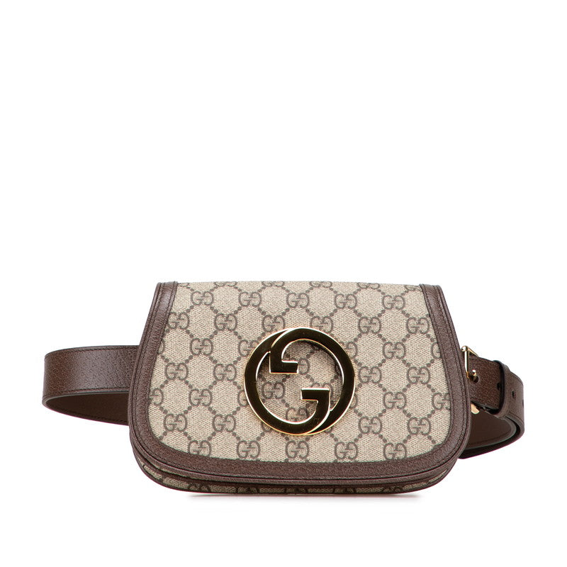Gucci Blondie GG Supreme PVC Leather Belt Bag