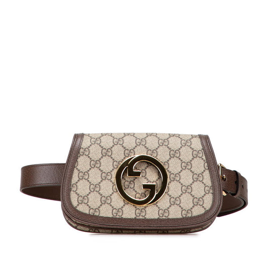 Gucci Blondie GG Supreme PVC Leather Belt Bag