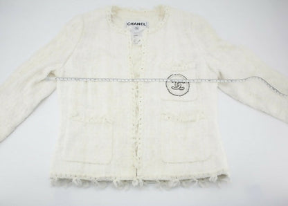 Chanel Vintage 2004 Cruise Ensemble Collarless Jacket