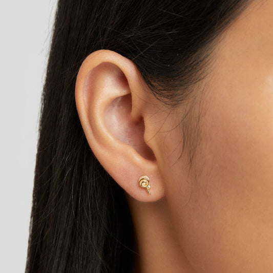 Santa's Candy Swirl Earrings