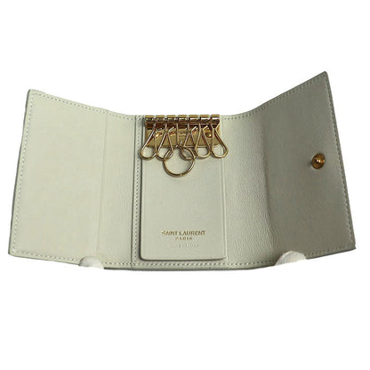 Saint Laurent YSL Line Leather Key Case
