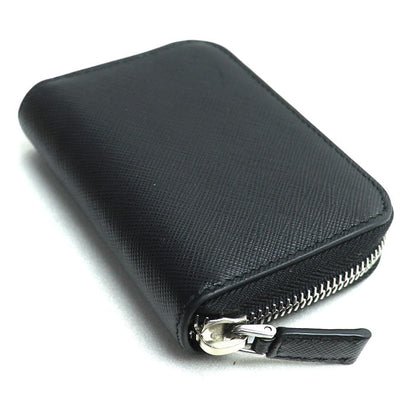 Prada Saffiano Embossed Leather Coin Case