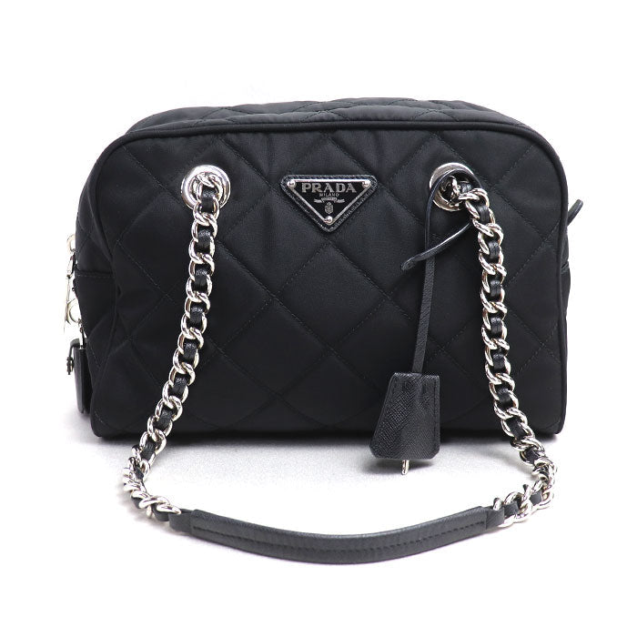 Prada Tessuto Impuntu Nylon Shoulder Bag