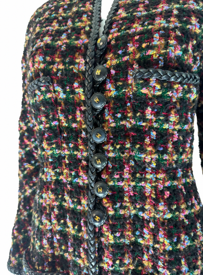 Chanel Vintage 1992 Runway Tweed Jacket