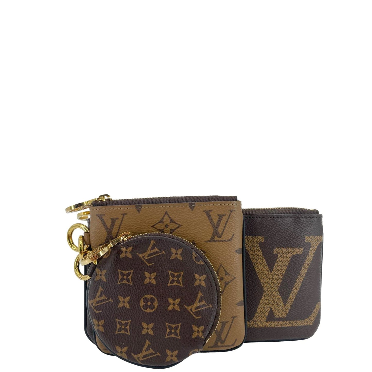 Louis Vuitton Reverse Monogram Giant Trio Pouch
