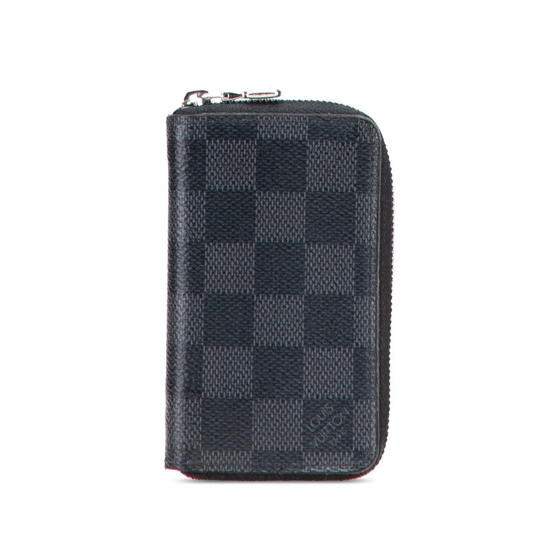 Louis Vuitton Zippy Coin Purse Damier Graphite Coin Case