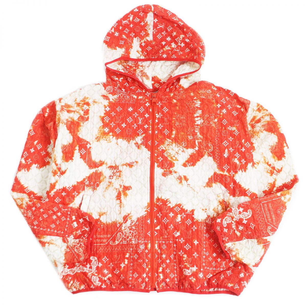 Louis Vuitton Monogram Bandana Tie-dye Hooded Jacket