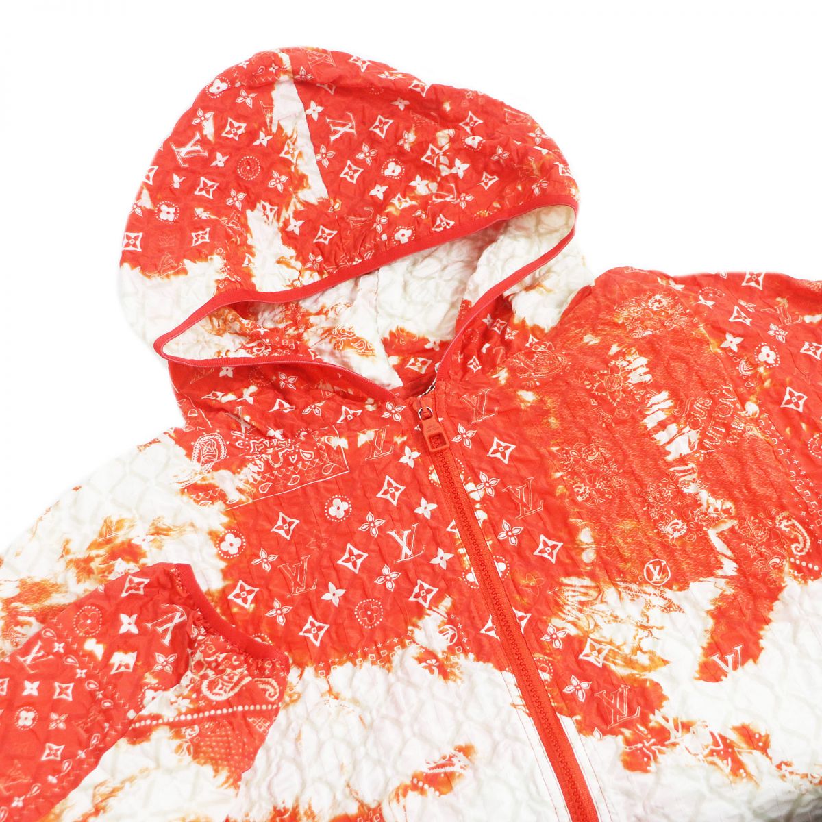Louis Vuitton Monogram Bandana Tie-dye Hooded Jacket