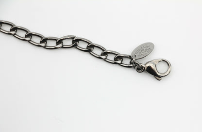 Chanel Vintage 04A Resin Fluorescent Pink CC Necklace
