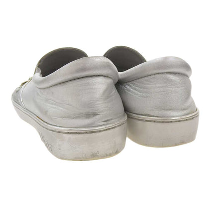 Dior Slip-On Sneakers Silver 39