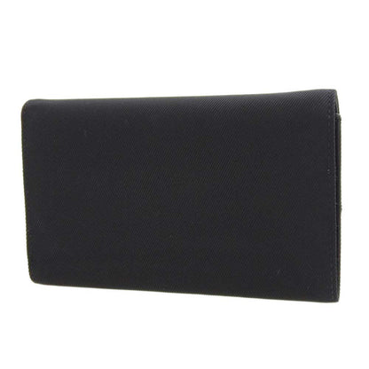 Fendi Logo Tri-Fold Wallet Black