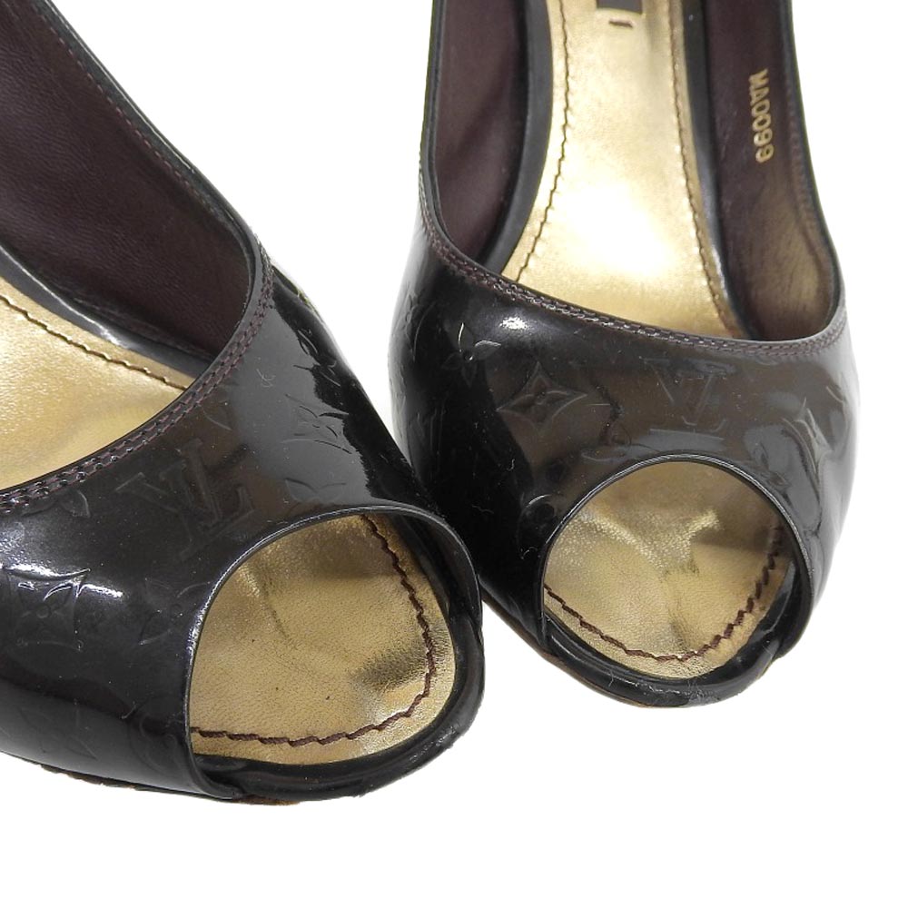 Louis Vuitton Monogram Vernis Heels