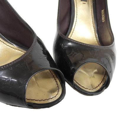 Louis Vuitton Monogram Vernis Heels