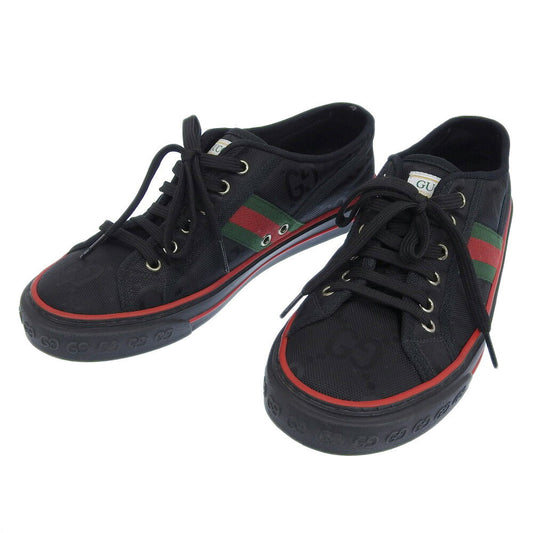 Gucci GG Canvas Tennis Shoes Black
