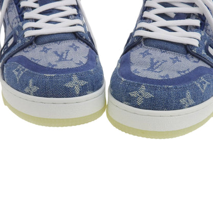 Louis Vuitton Denim Trainer Sneakers